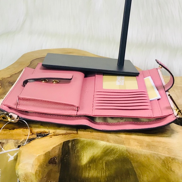 Michael Kors Jet Set Travel Double Zip Wristlet - Picture 5 of 8